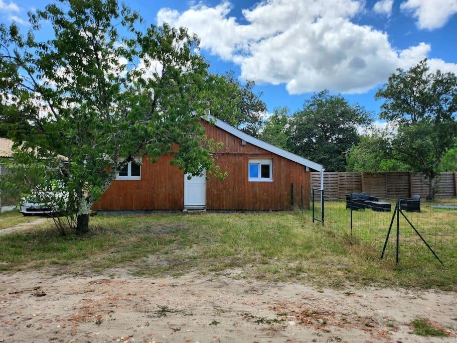 Chalet Au Coeur Des Landes Ychoux Ngoại thất bức ảnh